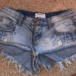 One Teaspoon Low Waisted Bonitas